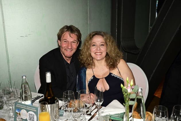 Thure Riefenstein mit Ehefrau Patricia Lueger bei der 9. Windflüchter Charity Gala 2026 zu Gunsten der Stiftung Betroffen˜ im Störtebeker Brauquartier. Stralsund, 28.03.2026 Copyright: xMatthiasxWehnertx