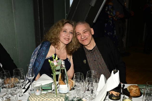Patricia Lueger und Björn Wolfram bei der 9. Windflüchter Charity Gala 2026 zu Gunsten der Stiftung Betroffen˜ im Störtebeker Brauquartier. Stralsund, 28.03.2026 Copyright: xMatthiasxWehnertx