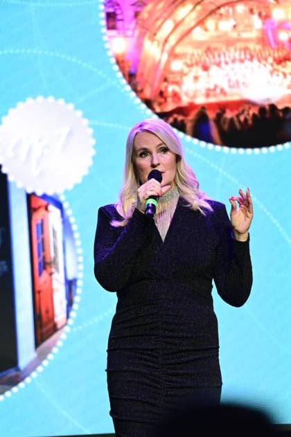Anja Petzold bei der 9. Windflüchter Charity Gala 2026 zu Gunsten der Stiftung Betroffen˜ im Störtebeker Brauquartier. Stralsund, 28.03.2026 Copyright: xMatthiasxWehnertx