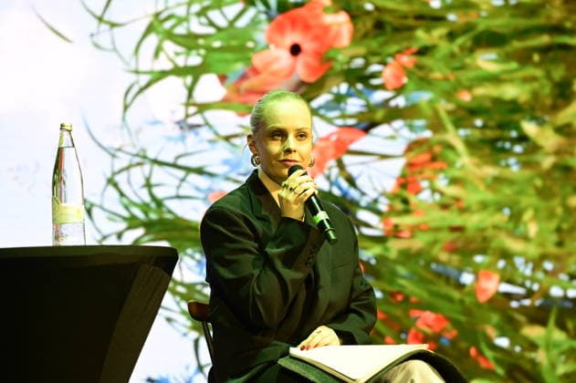Clara Lösel bei der 9. Windflüchter Charity Gala 2026 zu Gunsten der Stiftung Betroffen˜ im Störtebeker Brauquartier. Stralsund, 28.03.2026 Copyright: xMatthiasxWehnertx