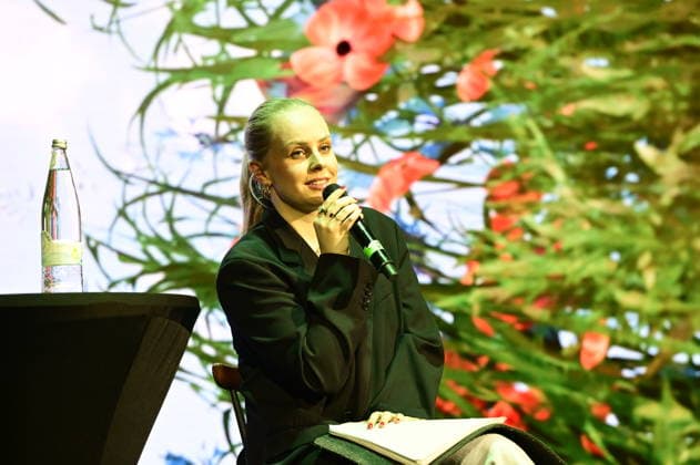 Clara Lösel bei der 9. Windflüchter Charity Gala 2026 zu Gunsten der Stiftung Betroffen˜ im Störtebeker Brauquartier. Stralsund, 28.03.2026 Copyright: xMatthiasxWehnertx