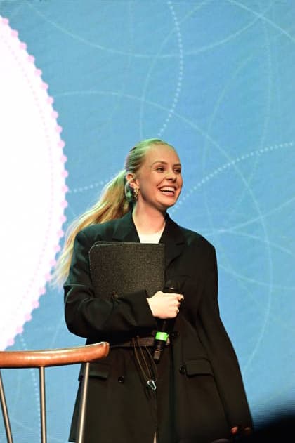 Clara Lösel bei der 9. Windflüchter Charity Gala 2026 zu Gunsten der Stiftung Betroffen˜ im Störtebeker Brauquartier. Stralsund, 28.03.2026 Copyright: xMatthiasxWehnertx