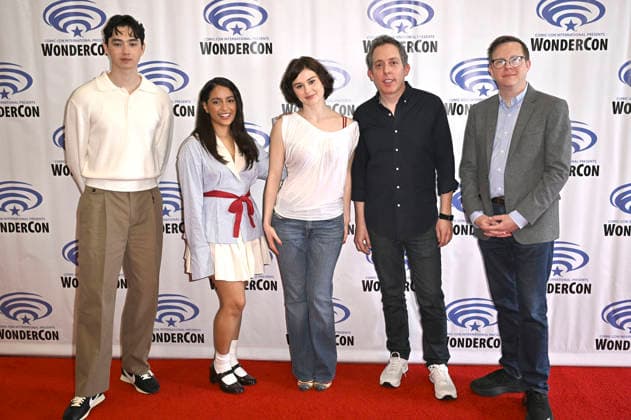 Sean Kaufman, Coral Pena, Ruby Cruz, Ben Nedivi und Matt Wolpert beim Photocall zur Apple TV+ Serie For All Mankind auf der WonderCon 2026 im Anaheim Convention Center. Anaheim, 28.03.2026