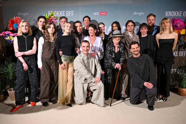 Knokke Off 3 Gent, 28 03 2026 : Knokke Off 3 Premiere . Pix : Cast . Credit : Peter De Smedt CC . Gent Belgium  Copyright: xContentxCurationx PeterxDexSmedtx xCCx