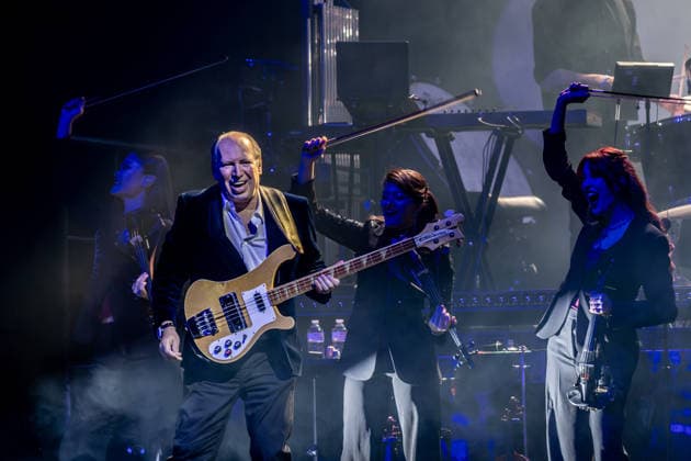 Hans Zimmer performs at the Movistar Arena Composer Hans Zimmer during a performance at the Movistar Arena, March 29, 2026, in Madrid Spain Acclaimed composer Hans Zimmer brings his spectacular The Next Level tour to the Movistar Arena Known for his unforgettable soundtracks for films such as Inception, Gladiator and Dune, Zimmer promises a unique live experience, combining his musical mastery with an impressive audiovisual display, Gladiator and Dune, Zimmer promises a unique live experience, combining his musical mastery with an impressive audiovisual display 29 MARCH 2026 CONCERT HANS ZIMMER MOVISTAR ARENA PERFORMANCE MADRID Madrid Madrid Madrid Espana  Copyright: xRicardoxRubiox 7406084