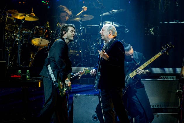 Hans Zimmer performs at the Movistar Arena Composer Hans Zimmer during a performance at the Movistar Arena, March 29, 2026, in Madrid Spain Acclaimed composer Hans Zimmer brings his spectacular The Next Level tour to the Movistar Arena Known for his unforgettable soundtracks for films such as Inception, Gladiator and Dune, Zimmer promises a unique live experience, combining his musical mastery with an impressive audiovisual display, Gladiator and Dune, Zimmer promises a unique live experience, combining his musical mastery with an impressive audiovisual display 29 MARCH 2026 CONCERT HANS ZIMMER MOVISTAR ARENA PERFORMANCE MADRID Madrid Madrid Madrid Espana  Copyright: xRicardoxRubiox 7406091