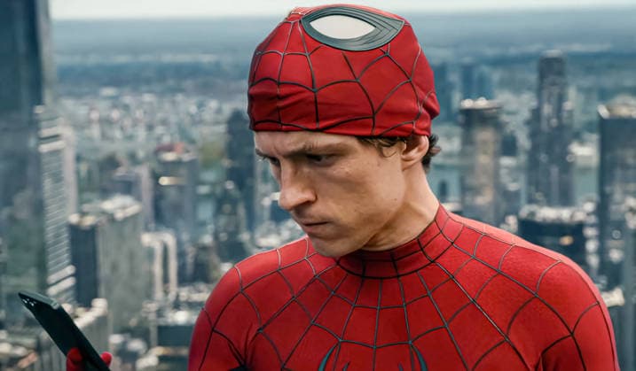 Tom Holland USA. Tom Holland in a scene from (C)Sony Pictures Releasing new movie: Spider-Man: Brand New Day (2026) Plot: Four years after No Way Home, a forgotten Peter Parker lives alone as a full-time Spider-Man until mounting pressure triggers a dangerous change and a powerful new enemy emerges. LMK110-J11669-240326 Supplied by LMKMEDIA. Editorial Only. Landmark Media is not the copyright owner of these Film or TV stills but provides a service only for recognised Media outlets. 