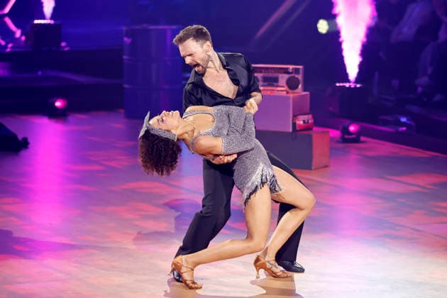 Sängerin Nadja Benaissa (No Angels) und Profitänzer Vadim Garbuzov bei der vierten Tanzshow der 19. Staffel der RTL-Tanzshow Lets Dance im Coloneum. Köln, 29.03.2026 NRW Deutschland Copyright: xChristophxHardtx