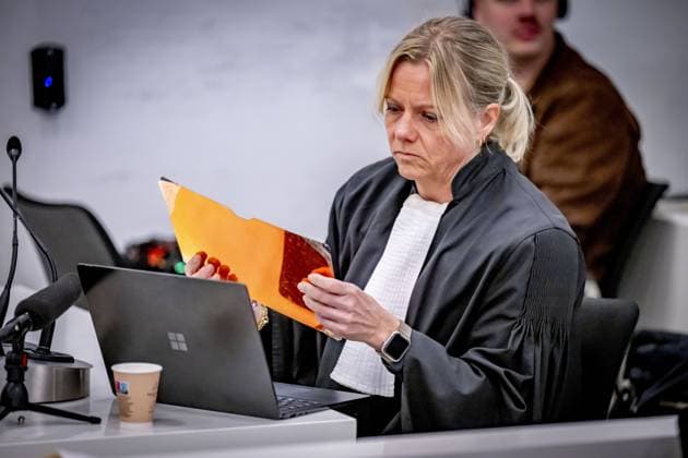 AMSTERDAM - Lawyer Ruth Jager. The appeal in the sexual assault case against Ali B continues at the Amsterdam Court of Appeal. The artist will have the last word on the third day of the hearing. On appeal, the Public Prosecution Service is demanding a 2.5-year prison sentence against him for two rapes and one sexual assault. ROBIN UTRECHT ANP netherlands out - belgium out  Copyright: xx x554715280x originalFilename: 554715280.jpg