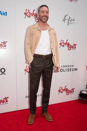 March 29, 2026, London, United Kingdom: Matt Cardle seen arriving for the Gala performance of Kinky Boots The Musical for WaterAid Kinky Boots the Musical opens at London Coliseum in the West End and host a Gala Night in aid of WaterAid. .Arrivals and Cast on the red carpet and the curtain call of the show. March 29th 2026 London United Kingdom - ZUMAs197 20260329_aaa_s197_604 Copyright: xBonniexBritainx