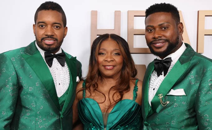 Red carpet arrivals during the 2nd Annual Heart of Gold Awards at the Four Seasons Hotel Featuring: Yannick Jules Bannister, Elaine Gibbs, Julian L. Bannister Where: Los Angeles, California, United States When: 29 Mar 2026 Credit: Faye s Vision Cover Images EDITORIAL USE ONLY. NOT FOR USE BY NEWSPAPERS BASED IN THE UK. Copyright: xx coverimg55589578