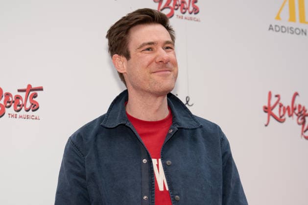 March 29, 2026, London, United Kingdom: David Hunter seen arriving for the Gala performance of Kinky Boots The Musical for WaterAid Kinky Boots the Musical opens at London Coliseum in the West End and host a Gala Night in aid of WaterAid. .Arrivals and Cast on the red carpet and the curtain call of the show. March 29th 2026 London United Kingdom - ZUMAs197 20260329_aaa_s197_617 Copyright: xBonniexBritainx