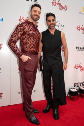 March 29, 2026, London, United Kingdom: R-L Dr Ranj Singh and guest seen arriving for the Gala performance of Kinky Boots The Musical for WaterAid Kinky Boots the Musical opens at London Coliseum in the West End and host a Gala Night in aid of WaterAid. .Arrivals and Cast on the red carpet and the curtain call of the show. March 29th 2026 London United Kingdom - ZUMAs197 20260329_aaa_s197_621 Copyright: xBonniexBritainx