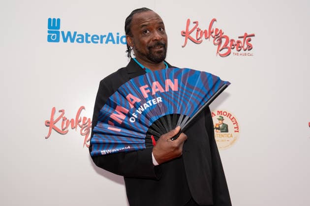 March 29, 2026, London, United Kingdom: Ariyon Bakare seen arriving for the Gala performance of Kinky Boots The Musical for WaterAid Kinky Boots the Musical opens at London Coliseum in the West End and host a Gala Night in aid of WaterAid. .Arrivals and Cast on the red carpet and the curtain call of the show. March 29th 2026 London United Kingdom - ZUMAs197 20260329_aaa_s197_661 Copyright: xBonniexBritainx