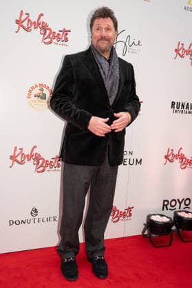 March 29, 2026, London, United Kingdom: Michael Ball seen arriving for the Gala performance of Kinky Boots The Musical for WaterAid Kinky Boots the Musical opens at London Coliseum in the West End and host a Gala Night in aid of WaterAid. .Arrivals and Cast on the red carpet and the curtain call of the show. March 29th 2026 London United Kingdom - ZUMAs197 20260329_aaa_s197_671 Copyright: xBonniexBritainx