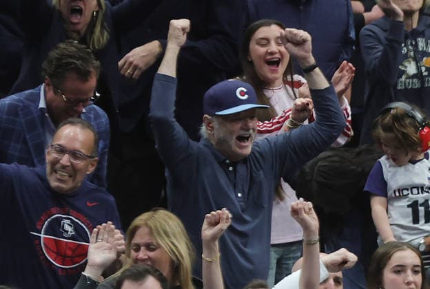 WASHINGTON, D.C. - MARCH 29: Bill Murray seen at the University of Connecticut vs Duke Blue Devils Men™s NCAA basketball Tournament - Elite Eight on March 29, 2026 at Capital One Arena in Washington, D.C.. Copyright: xmpi34 MediaPunchx