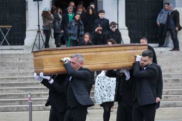 Paris, France le 30 mars 2026 - Funerailles de l actrice et realisatrice francaise Isabelle Mergault au cimetiere Pere-Lachaise - Funeral of French actress and director Isabelle Mergault at the Pere-Lachaise cemetery Ici  Copyright: xSebastienxTOUBONx