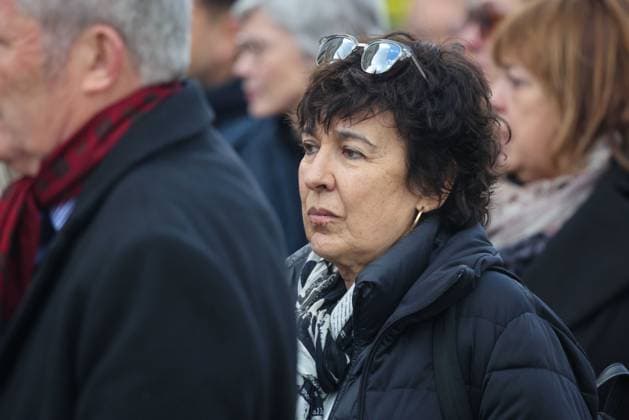 Paris, France le 30 mars 2026 - Funerailles de l actrice et realisatrice francaise Isabelle Mergault au cimetiere Pere-Lachaise - Funeral of French actress and director Isabelle Mergault at the Pere-Lachaise cemetery Ici Isabelle Alonso  Copyright: xSebastienxTOUBONx