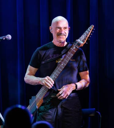 March 27, 2026, Natick, Massachusetts, USA: Legendary bassist TONY LEVIN performs with his band, The Stick Men, in Natick, Massachusetts. Renowned for his work with Peter Gabriel and King Crimson as well as being a pioneer of the Chapman Stick instrument, LevinÃ¢â‚¬â ¢s decades-long career has shaped some of rockÃ¢â‚¬â ¢s most influential recordings. Natick USA  - ZUMAs379 20260327_znp_s379_002 Copyright: xDavexShrewsburyx