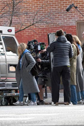 Scarlett Johansson spotted on set of The Exorcist in New York City Featuring: Scarlett Johansson Where: New York City, New York, United States When: 30 Mar 2026 Credit: Elder Ordonez INSTARimages EDITORIAL USE ONLY. NOT FOR USE BY NEWSPAPERS BASED IN THE UK. Copyright: xx instar55590442