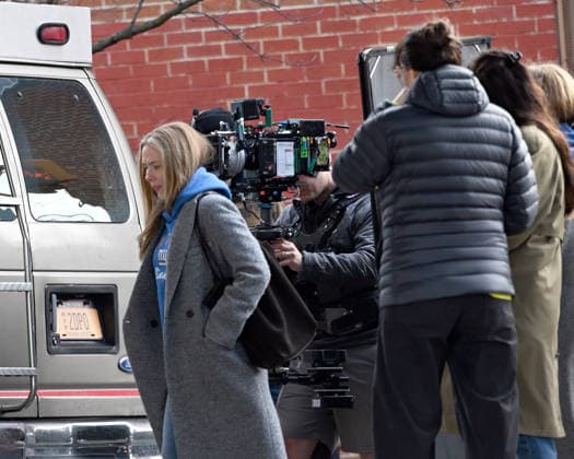 Scarlett Johansson spotted on set of The Exorcist in New York City Featuring: Scarlett Johansson Where: New York City, New York, United States When: 30 Mar 2026 Credit: Elder Ordonez INSTARimages EDITORIAL USE ONLY. NOT FOR USE BY NEWSPAPERS BASED IN THE UK. Copyright: xx instar55590448