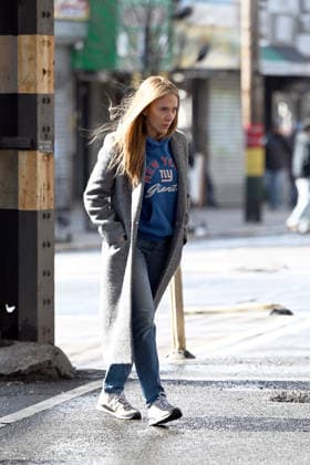 Scarlett Johansson spotted on set of The Exorcist in New York City Featuring: Scarlett Johansson Where: New York City, New York, United States When: 30 Mar 2026 Credit: Elder Ordonez INSTARimages EDITORIAL USE ONLY. NOT FOR USE BY NEWSPAPERS BASED IN THE UK. Copyright: xx instar55590457