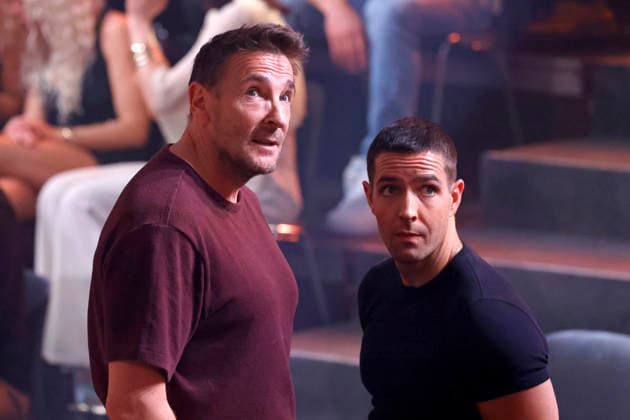 Schauspieler Mark Keller und sein Sohn Aaron Keller (r) bei der vierten Tanzshow der 19. Staffel der RTL-Tanzshow Lets Dance im Coloneum. Köln, 29.03.2026 NRW Deutschland Copyright: xChristophxHardtx