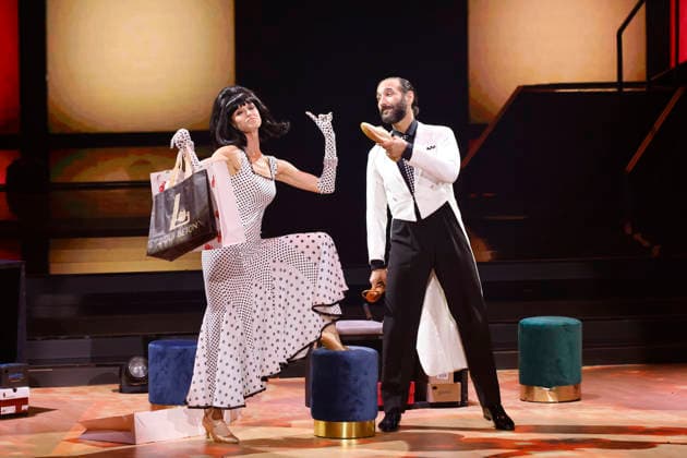 Schauspielerin Esther Schweins und Profitänzer Massimo Sinato bei der vierten Tanzshow der 19. Staffel der RTL-Tanzshow Lets Dance im Coloneum. Köln, 29.03.2026 NRW Deutschland Copyright: xChristophxHardtx