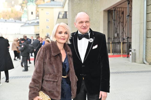 Claudia Gugger-Bessinger, Gatte Günther Bessinger, Das Rheingold, Premiere, Osterfestspiele, Salzburg, 2026, Manfred Siebinger