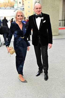 Claudia Gugger-Bessinger, Gatte Günther Bessinger, Das Rheingold, Premiere, Osterfestspiele, Salzburg, 2026, Manfred Siebinger