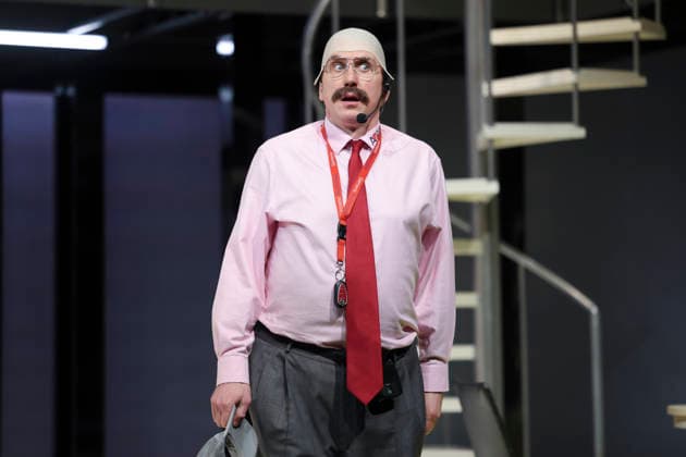 Lars Eidinger bei der Probe des Theaterstück DER GEIZIGE von Moliere, Regie Thomas_Ostermeier in der Schaubühne am Lehniner Platz am 30.03.26 in Berlin. Der Geizige - Schaubühne Berlin