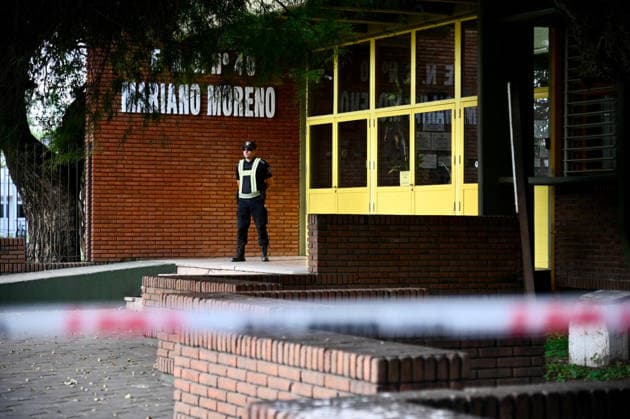 News Bilder des Tages #2 Shooting at a school where a minor killed another and left 2 injured Sante fe School Nro 40 of San Cristobal, drone views A student 15 shot another student, also a minor 13 He killed another student, also a minor 13 Also 2 students were injured Santa Fe EDITORIAL USE ONLY  Copyright: xGDA LaxNacion Argentina-xTodosxlosxderechosxreservados.xProhibidoxelxusoxoxreproducci&oacute;nxdexestaximagenxenxArgentinax LAxNACIONx arlanacionpic061715