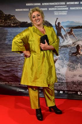 Cinema Metropolitan (Na) 03 30 2026 Premiere of the film La Salita by Massimiliano Gallo. In the photo: Luciana De Falco  Copyright: xRobertoxJandolix xipa-agency.netx xRobertoxJandolix IPA_Agency_IPA73652029
