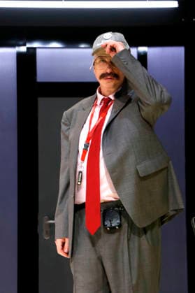 Lars Eidinger bei der Fotoprobe zum Theaterstück Der Geizige in der Schaubühne. Berlin, 30.03.2026