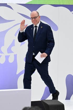 Prince Albert II of Monaco At ChangeNOW - Paris Prince Albert II of Monaco attending ChangeNOW, the world’s largest event for solutions for the planet, held at the Grand Palais in Paris, France on March 30, 2026. Photo by Urman Lionel ABACAPRESS.COM Paris France  Copyright: xUrmanxLionel ABACAx