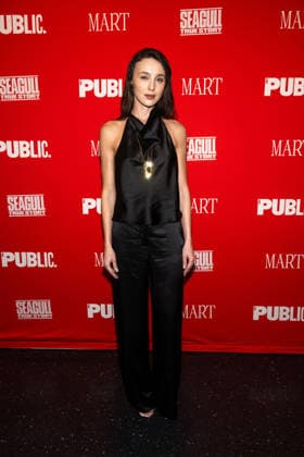 March 30, 2026, New York, United States: Mary Leest attends Seagull: True Story Opening Night at The Public Theater. New York United States - ZUMAs197 20260330_aaa_s197_251 Copyright: xRonxAdarx