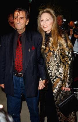 GRAMS FB Nov. 6, 2003 - Beverly Hills, CA, USA - K33727FB.21 GRAMS - LOS ANGELES PREMIERE.ACADEMY OF MOTION PICTURES, ARTS AND SCIENCES, BEVERLY HILLS, CA .11 06 2003 . FITZROY BARRETT 2003 .FAYE DUNAWAY AND HARRY DEAN STANTON Copyright: xFitzroyxBarrettx
