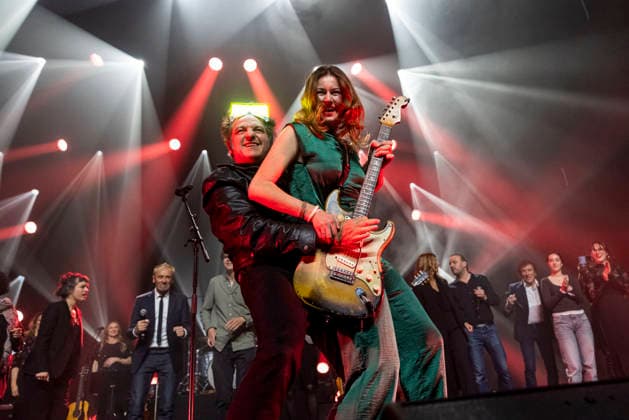 M on stage at the Gala evening for the Alzheimer s Research Foundation Paris 2026 at the Olympia on March 30, 2026 Borde Rindoff Bestimage Gala evening for the Alzheimer s Research Foundation Paris 2026 at the Olympia on March 30, 2026 Paris France  Copyright: xRINDOFF-BORDEx xBESTIMAGExRINDOFF-BORDEx xBESTIMAGEx