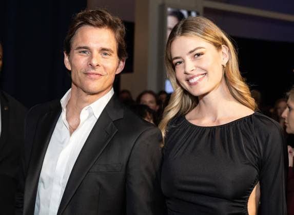 March 30, 2026, Bronx, New York, USA: James Mardsen and Frederique Brons attend premiere of Season 2 of Apple TV Your Friends & Neighbors at The New York Historical in New York, NY on March 30, 2026. Bronx USA - ZUMAr339 20260330_znp_r339_165 Copyright: xLevxRadinx