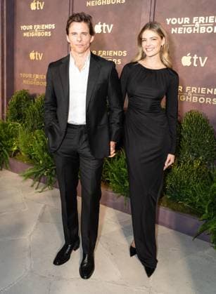 March 30, 2026, Bronx, New York, USA: James Mardsen and Frederique Brons attend premiere of Season 2 of Apple TV Your Friends & Neighbors at The New York Historical in New York, NY on March 30, 2026. Bronx USA - ZUMAr339 20260330_znp_r339_166 Copyright: xLevxRadinx