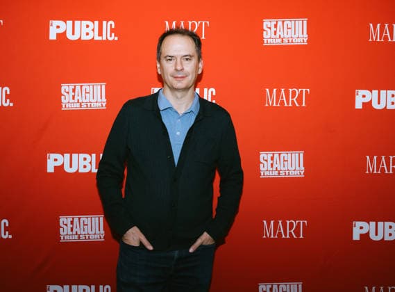 March 30, 2026, New York, Ny, United States: Christo Grozev attends the Opening Night of Seagull: True Story . Held at The Public Theate in New York. Dinara Khairova Zuma Press March 30, 2026. New York United States - ZUMAp281 20260330_zea_p281_010 Copyright: xPhotoxImagexPressx