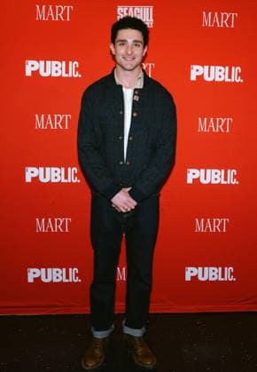 March 30, 2026, New York, Ny, United States: Myles McCabe attends the Opening Night of Seagull: True Story . Held at The Public Theate in New York. Dinara Khairova Zuma Press March 30, 2026. New York United States - ZUMAp281 20260330_zea_p281_042 Copyright: xPhotoxImagexPressx
