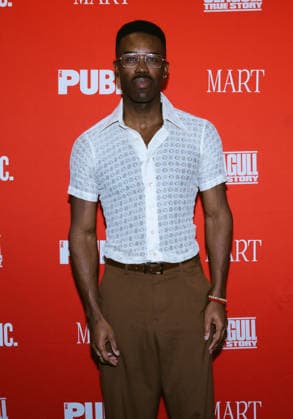 March 30, 2026, New York, Ny, United States: Quentin Lee Moore attends the Opening Night of Seagull: True Story . Held at The Public Theate in New York. Dinara Khairova Zuma Press March 30, 2026. New York United States - ZUMAp281 20260330_zea_p281_051 Copyright: xPhotoxImagexPressx