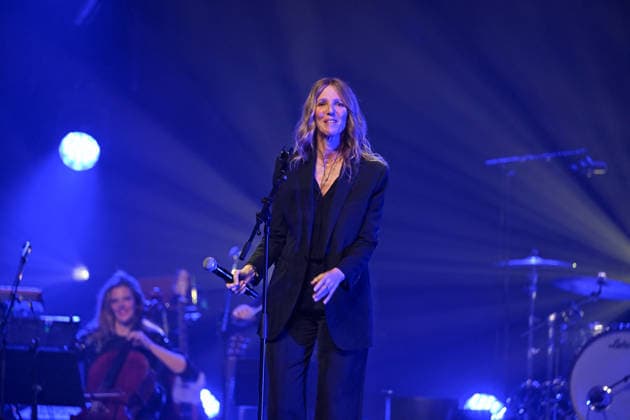 Gala 2026 of the Alzheimer s Research Foundation- Paris Sandrine Kiberlain during the Alzheimer s Research Foundation Two Generations Sing for The Third Gala at the l Olympia in Paris, France on March 30, 2026. Photo by Christophe Meng ABACAPRESS.COM Paris France  Copyright: xMengxChristophe ABACAx
