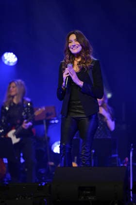 Gala 2026 of the Alzheimer s Research Foundation- Paris Carla Bruni during the Alzheimer s Research Foundation Two Generations Sing for The Third Gala at the l Olympia in Paris, France on March 30, 2026. Photo by Christophe Meng ABACAPRESS.COM Paris France  Copyright: xMengxChristophe ABACAx