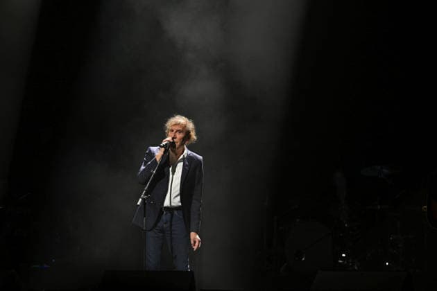 Gala 2026 of the Alzheimer s Research Foundation- Paris Alain Souchon during the Alzheimer s Research Foundation Two Generations Sing for The Third Gala at the l Olympia in Paris, France on March 30, 2026. Photo by Christophe Meng ABACAPRESS.COM Paris France  Copyright: xMengxChristophe ABACAx