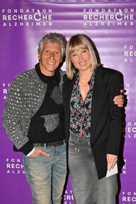 Gala 2026 of the Alzheimer s Research Foundation- Paris Nagui, Melanie Page during the Alzheimer s Research Foundation Two Generations Sing for The Third Gala at the l Olympia in Paris, France on March 30, 2026. Photo by Christophe Meng ABACAPRESS.COM Paris France  Copyright: xMengxChristophe ABACAx