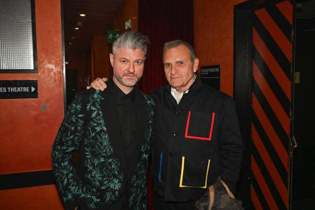 Gala 2026 of the Alzheimer s Research Foundation- Paris Jean-Charles de Castelbajac, Pierre Lapointe during the Alzheimer s Research Foundation Two Generations Sing for The Third Gala at the l Olympia in Paris, France on March 30, 2026. Photo by Christophe Meng ABACAPRESS.COM Paris France  Copyright: xMengxChristophe ABACAx