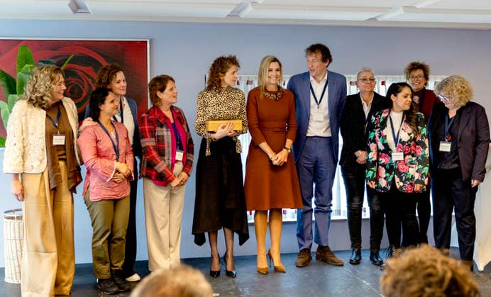 31-03-2026 Zoetermeer Queen Maxima with Sophie Hermans (VVD), Minister of Health, Welfare and Sport, attended the kick-off meeting of the GelijkGezond Foundation in Zoetermeer. Â  Copyright: xPPEx