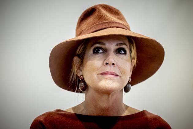 THE HAGUE - Queen Maxima is attending the celebration of Oxfam Novib s 70th anniversary. During the celebration, the international humanitarian organization looks ahead to the major global challenges of our time. Queen Maxima will open the new office during the event. ROBIN UTRECHT POOL ANP netherlands out - belgium out  Copyright: xx x554805025x originalFilename: 554805025.jpg